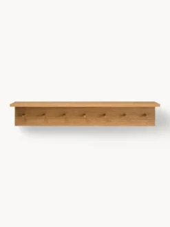 Perchero de pared de madera Place, 105 cm