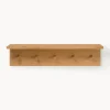 Perchero de pared de madera Place, 75 cm