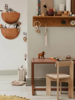 Perchero de pared de madera Place, 75 cm