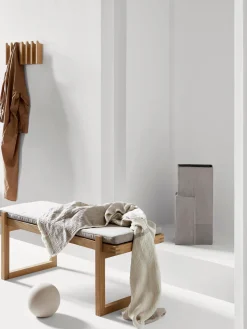 Perchero de pared de roble Column