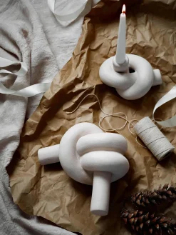 Pieza decorativa artesanal Nodo