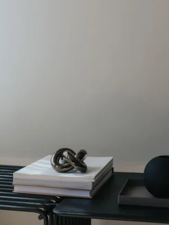 Pieza decorativa artesanal Knot, 6 cm