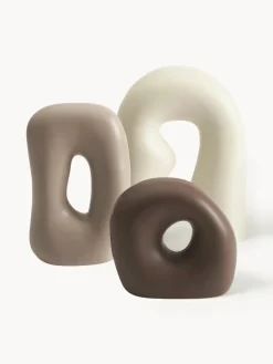 Piezas decorativas de gres Alenda, 3 uds.