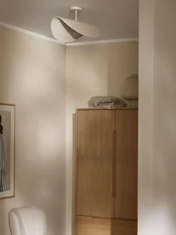 Plafón de diseño de lino Kenzie