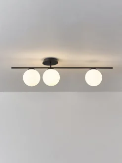 Plafón de vidrio opalino Atlanta