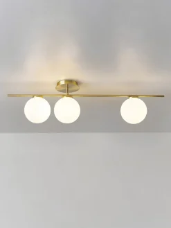 Plafón de vidrio opalino Atlanta