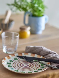 Plato de postre artesanal Shama