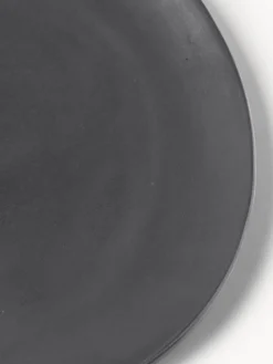 Plato postre de cerámica Flow