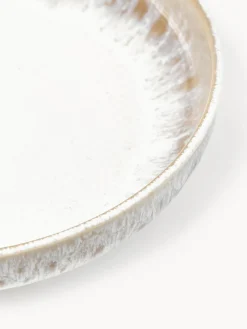 Platos de pasta artesanales con esmalte reactivo Danza, 4 uds.