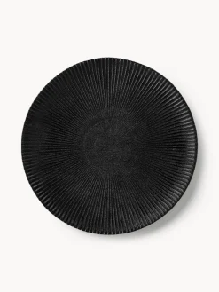 Platos de postre con relieves Neri, 2 uds.