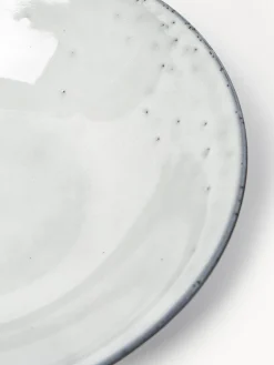 Platos hondos artesanales Nordic Sand, 4 uds.