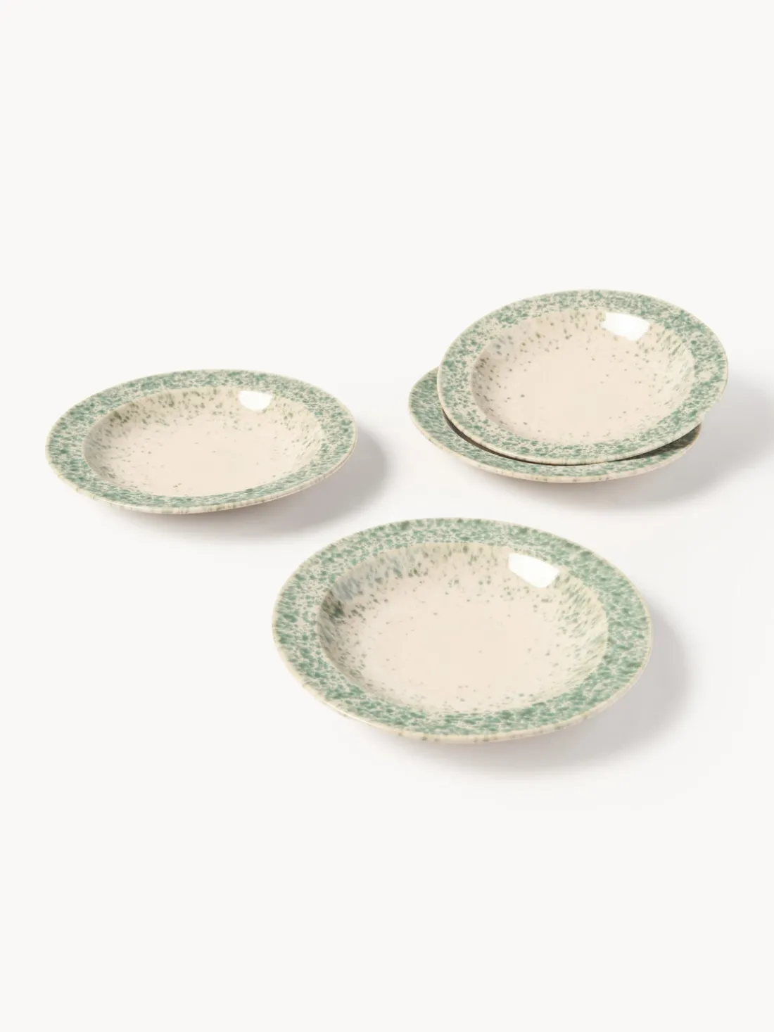 Platos hondos artesanales Bernardo, 4 uds.