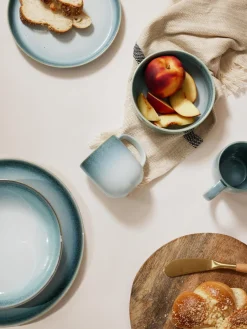 Platos hondos con esmalte reactivo Havana, 4 uds.