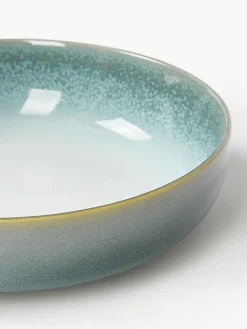 Platos hondos con esmalte reactivo Havana, 4 uds.