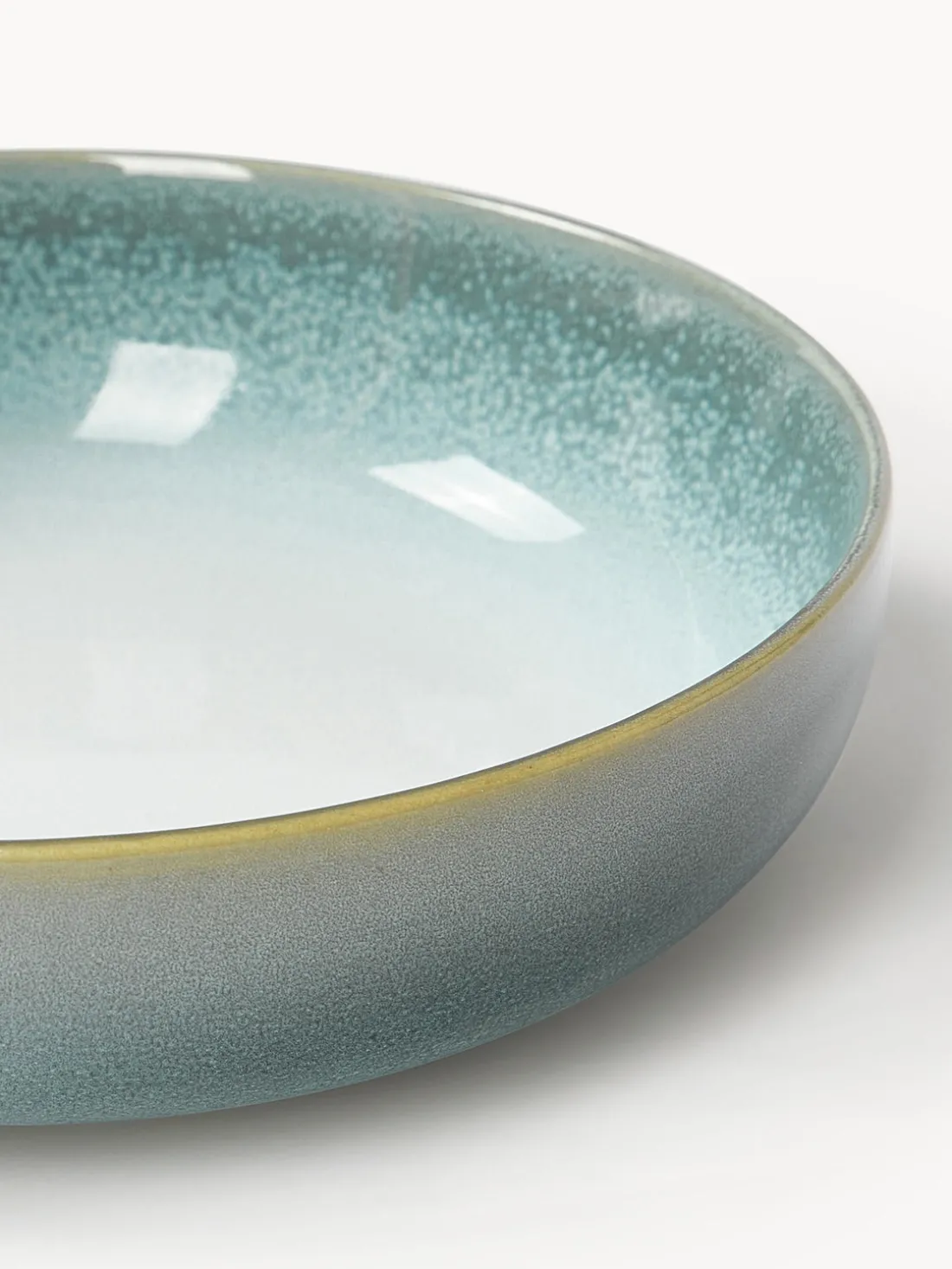 Platos hondos con esmalte reactivo Havana, 4 uds.