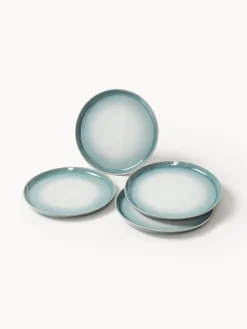 Platos llanos con esmalte reactivo Havana, 4 uds.