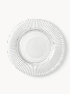 Platos llanos con relieves Effie, 4 uds.