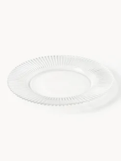 Platos llanos con relieves Effie, 4 uds.