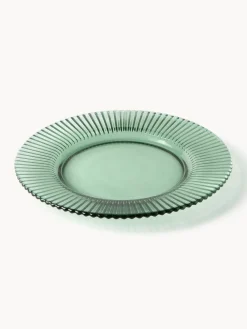 Platos llanos con relieves Effie, 4 uds.