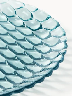 Platos llanos con relieves Jellies, 4 uds.