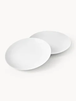 Platos llanos de porcelana Delight Modern, 4 uds.