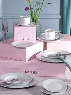 Platos llanos de porcelana artesanales Cosmopolitan, 2 uds.