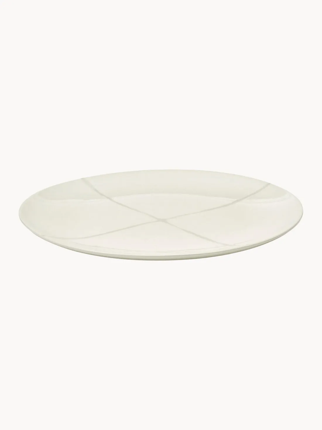 Platos llanos de porcelana con esmalte reactivo Zuma, 2 uds.