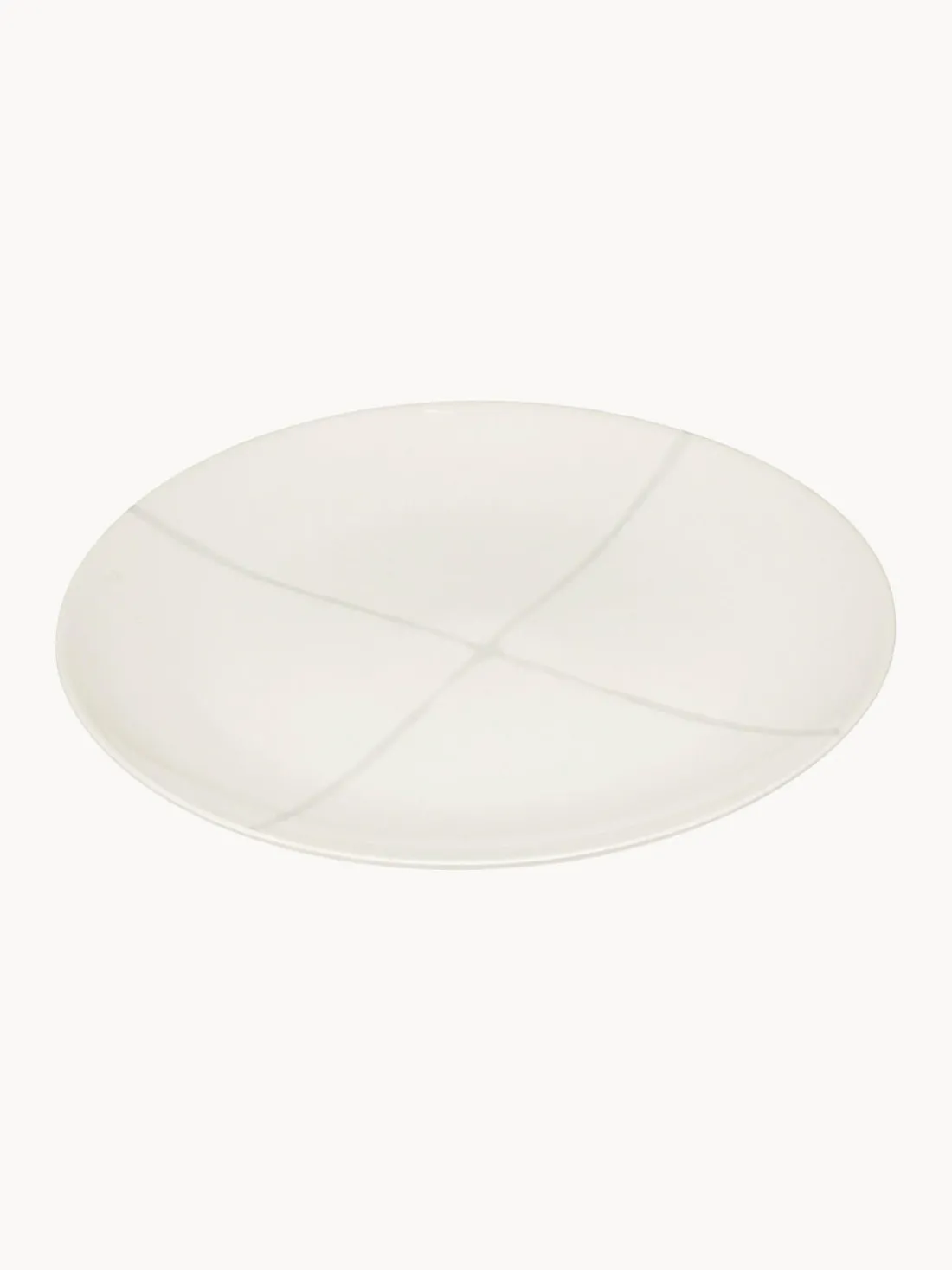 Platos llanos de porcelana con esmalte reactivo Zuma, 2 uds.