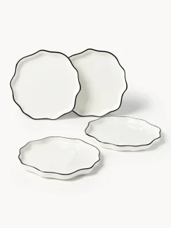 Platos llanos de porcelana Bia, 4 uds.