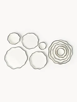 Platos llanos de porcelana Bia, 4 uds.