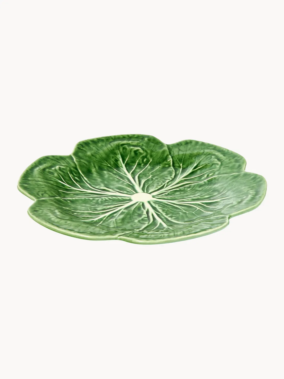 Platos llanos pintados a mano Cabbage, 2 uds.