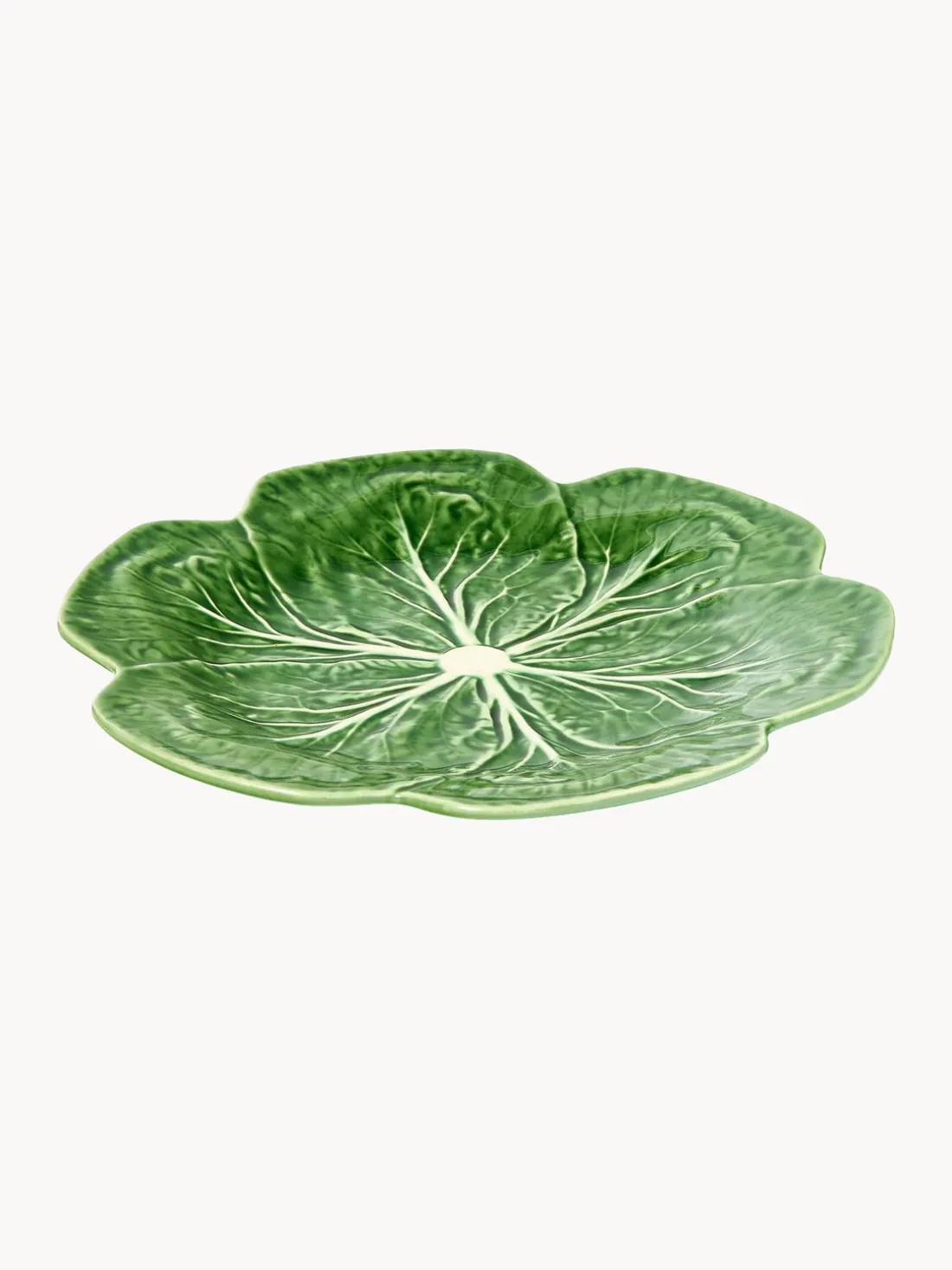 Platos llanos pintados a mano Cabbage, 2 uds.