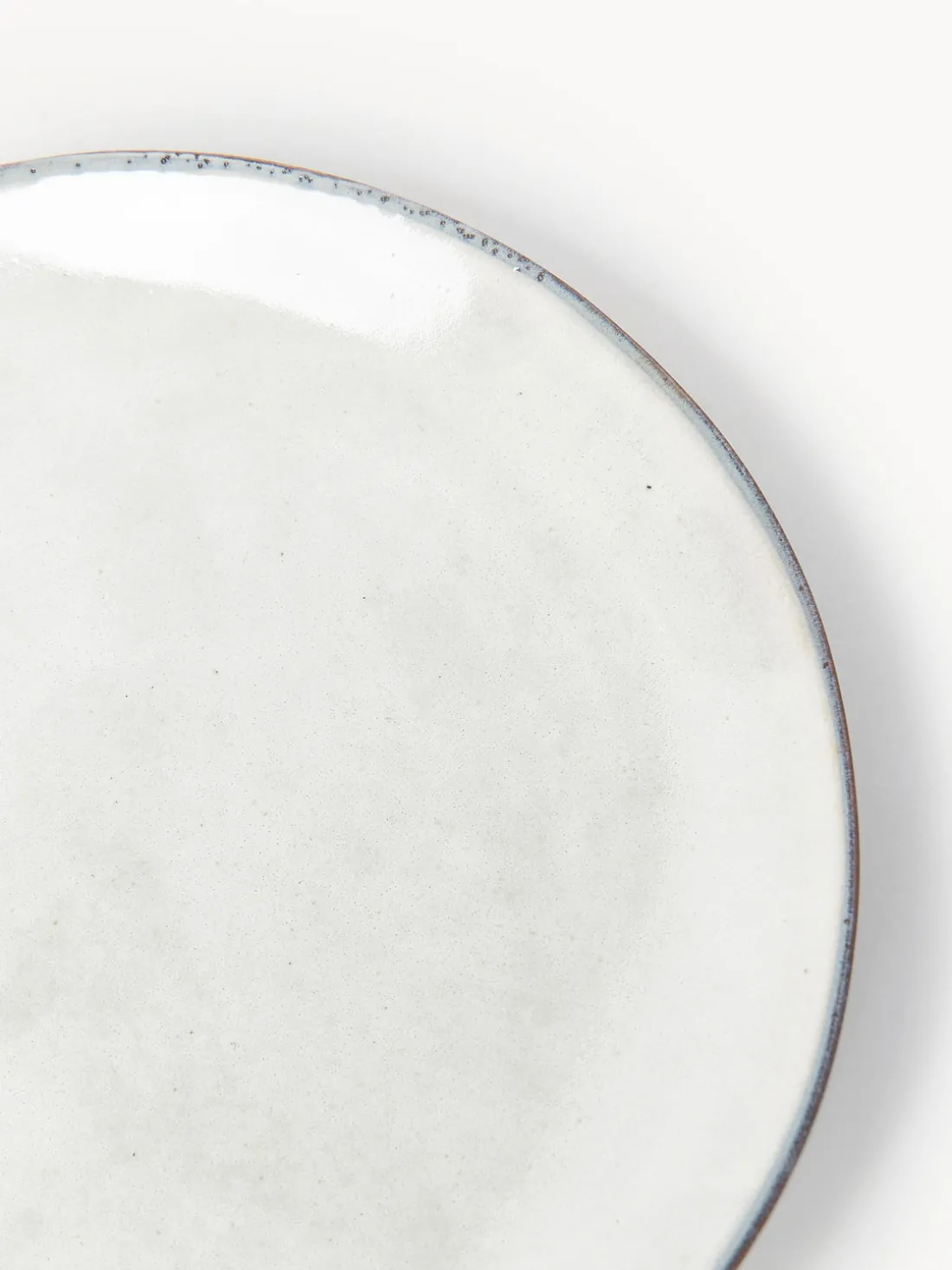 Platos postre artesanales Nordic Sand, 4 uds.