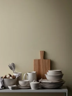 Platos postre artesanales Nordic Vanilla, 4 uds.