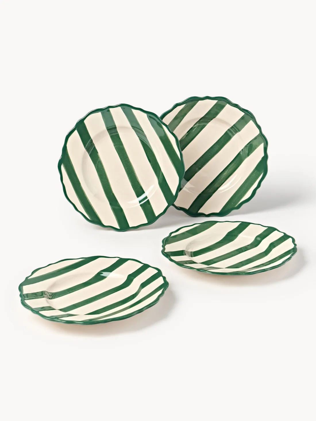 Platos postre artesanales Donald, 4 uds.