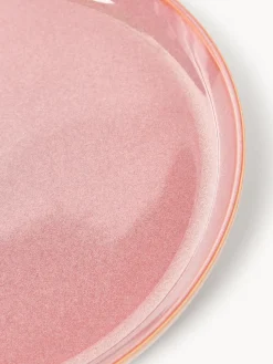 Platos postre con esmalte reactivo Havana, 4 uds.