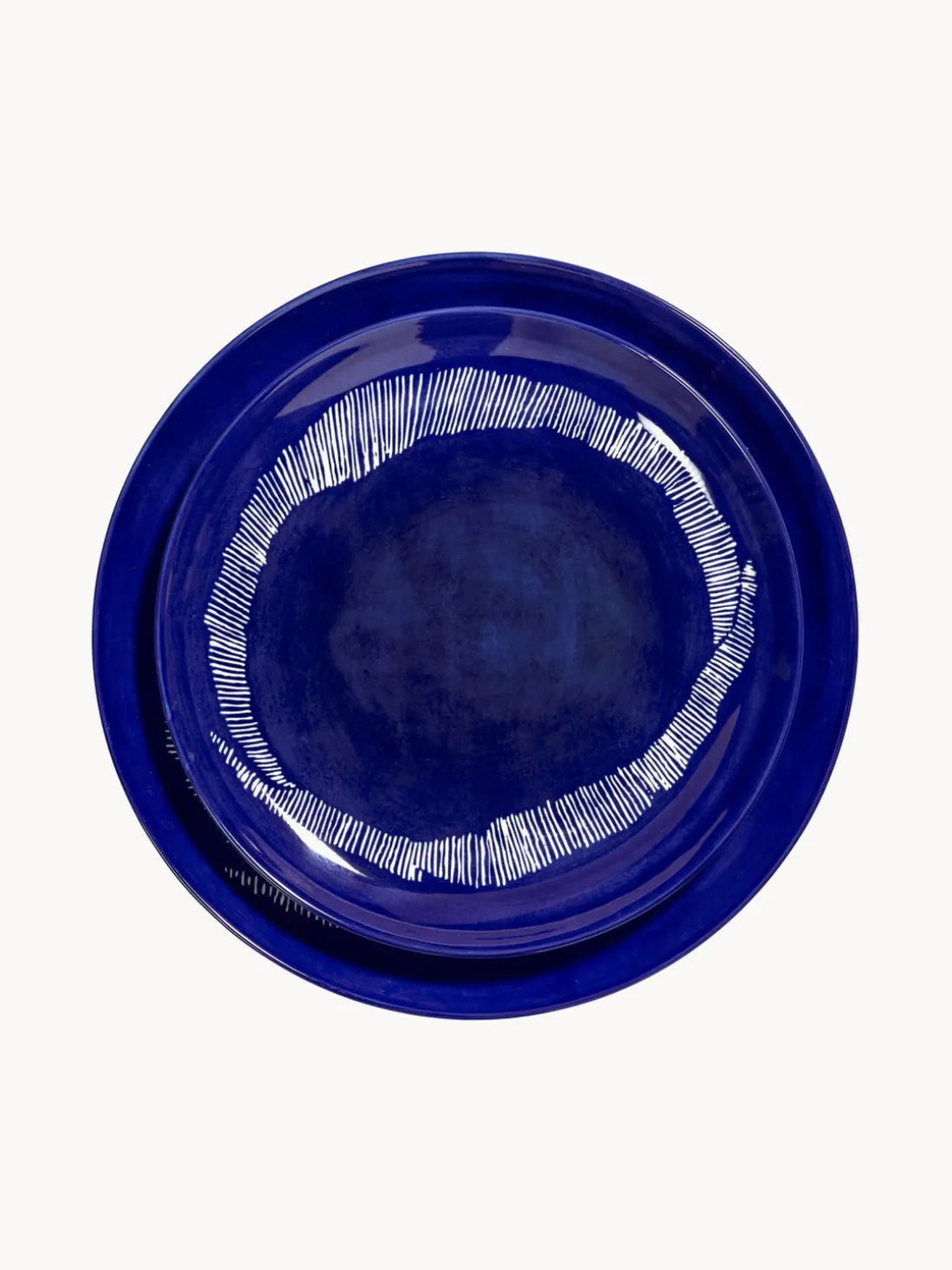 Platos postre con esmalte reactivo Feast 2 uds.