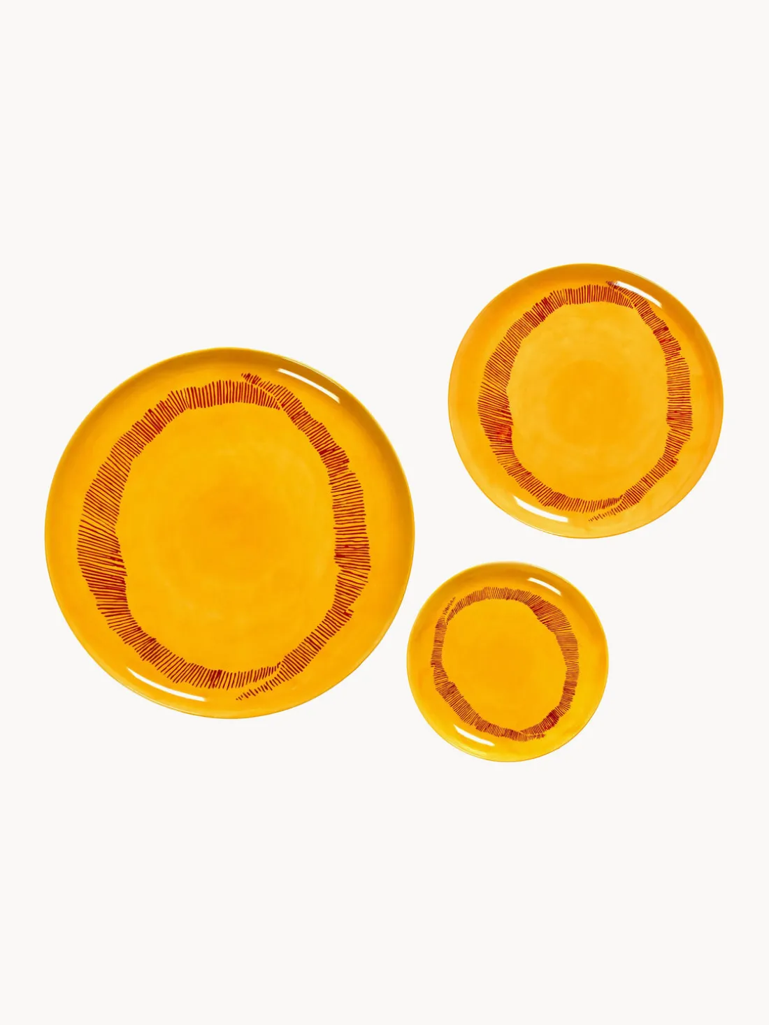 Platos postre con esmalte reactivo Feast 2 uds.