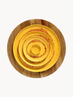 Platos postre con esmalte reactivo Feast 2 uds.