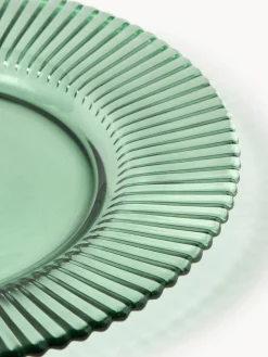 Platos postre con relieves Effie, 4 uds.