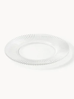 Platos postre con relieves Effie, 4 uds.