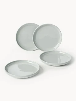 Platos postre de porcelana Nessa, 4 uds.