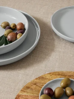 Platos postre de porcelana Nessa, 4 uds.