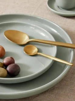 Platos postre de porcelana Nessa, 4 uds.