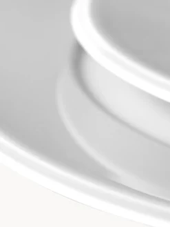 Platos postre de porcelana artesanales Vitruv, 2 uds.