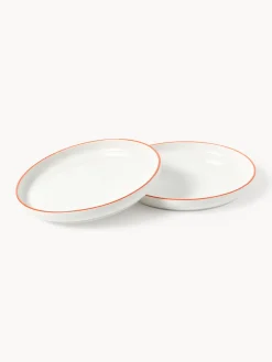 Platos postre de porcelana Facile, 2 uds.