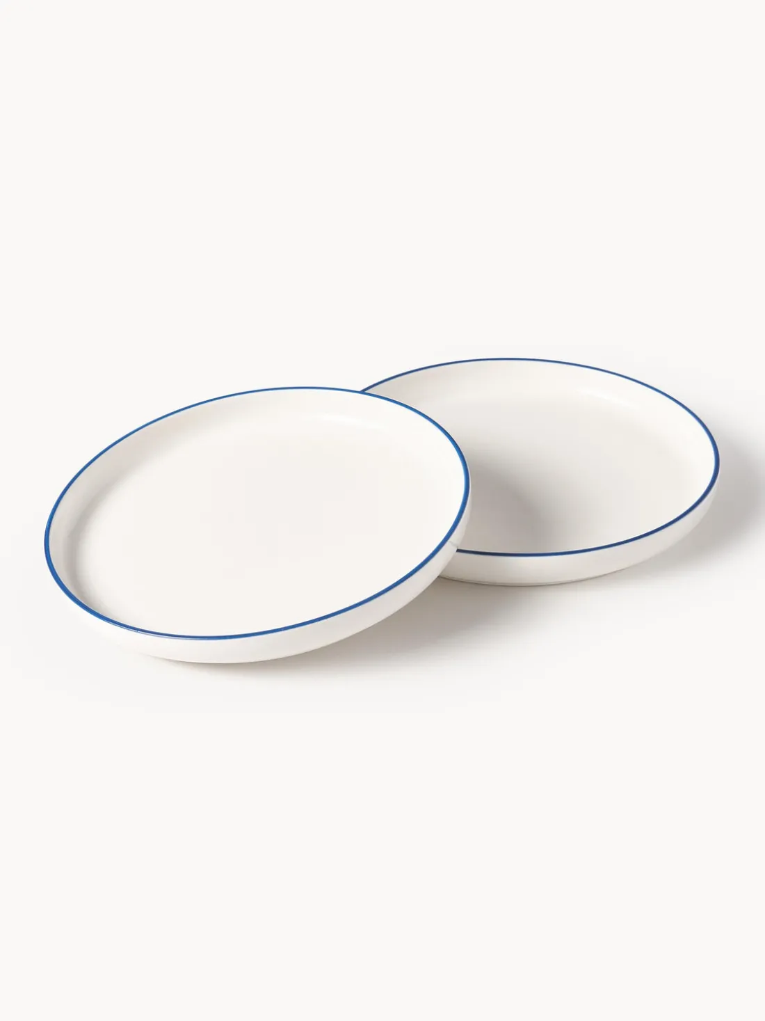 Platos postre de porcelana Facile, 2 uds.