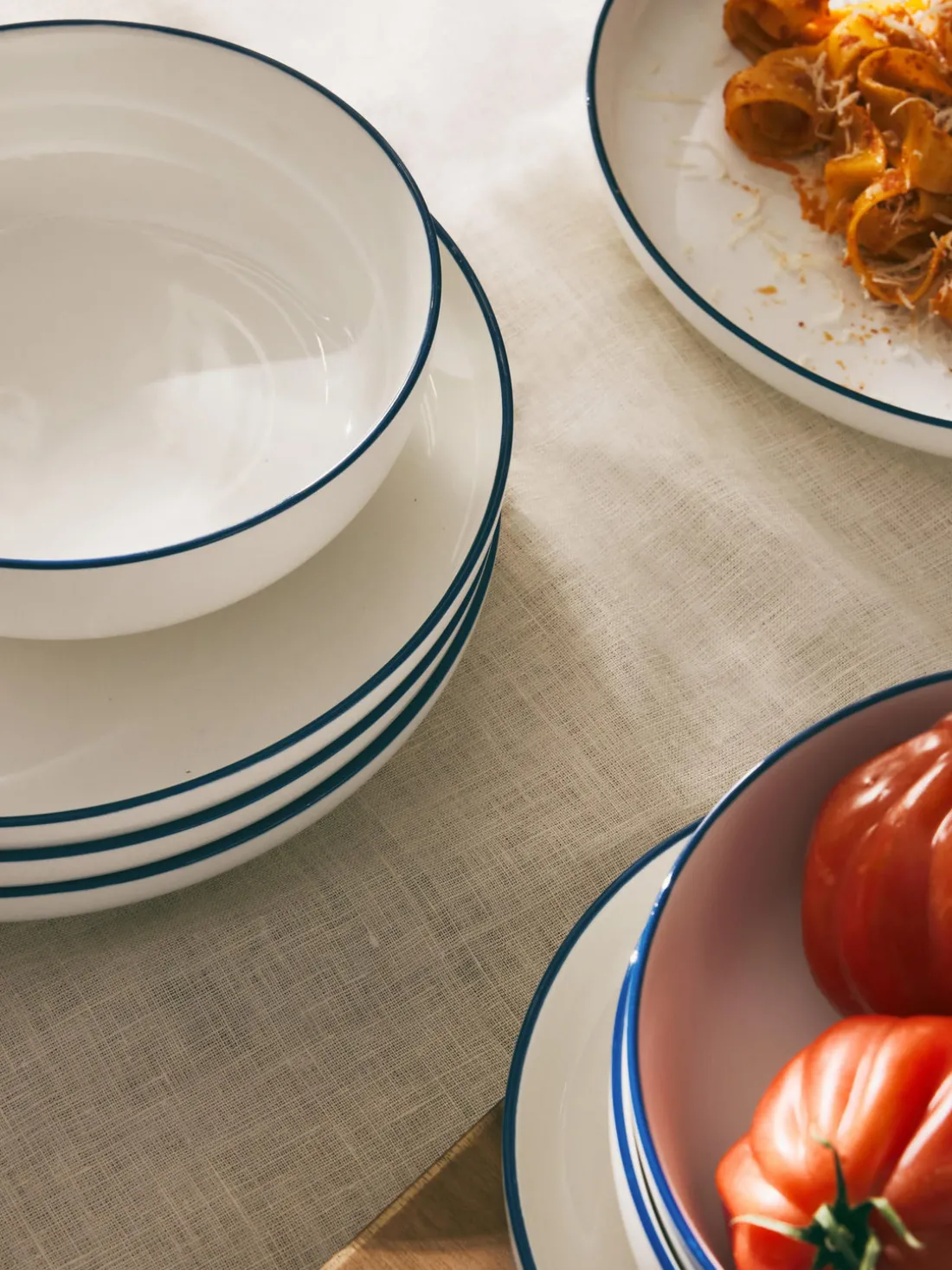 Platos postre de porcelana Facile, 2 uds.