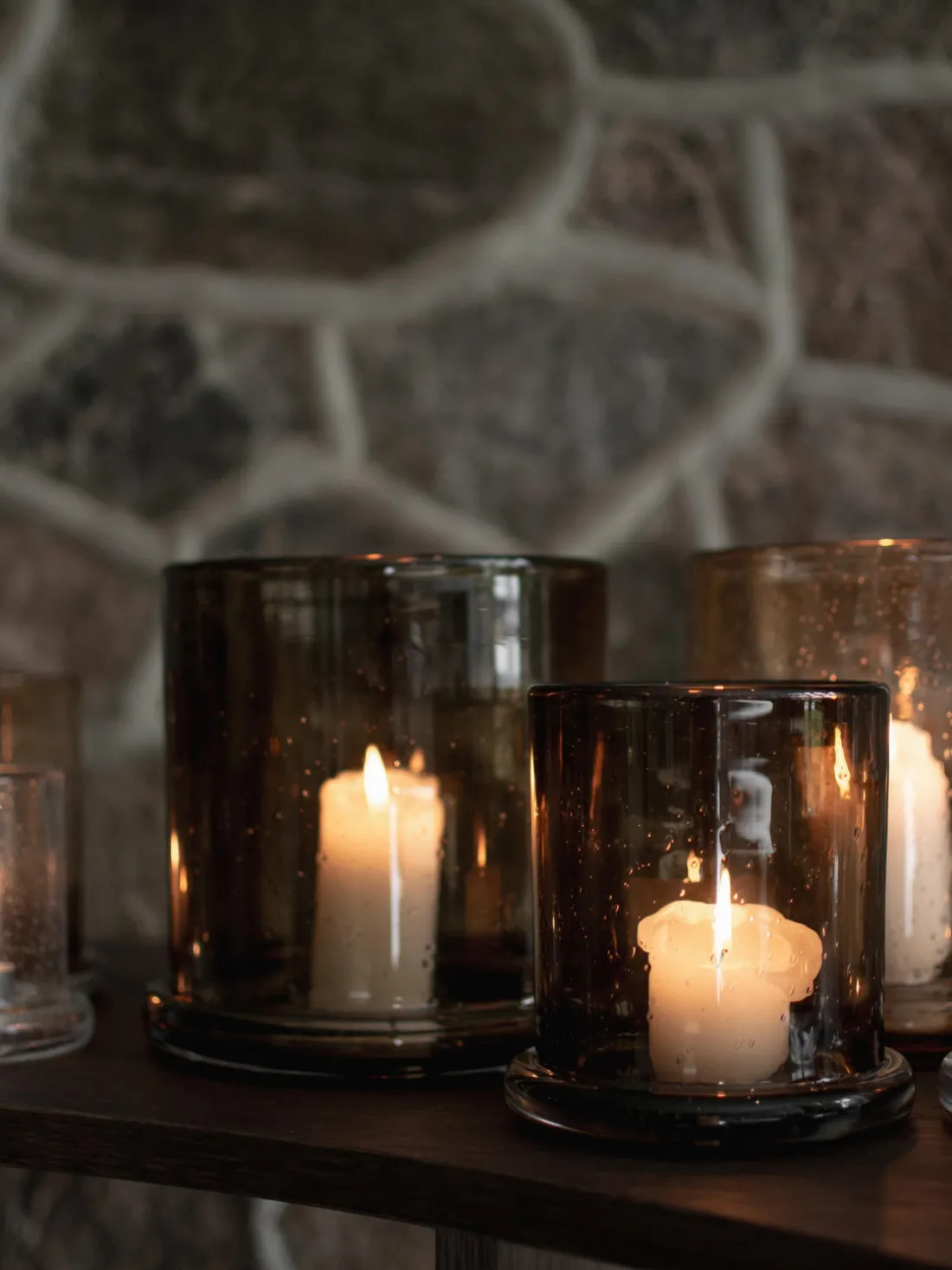 Portavelas Bubble, 15 cm