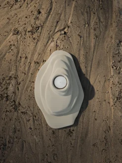 Portavelas de cerámica Dune